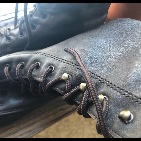 LaceUp leather Boots - Picture 4 of 8